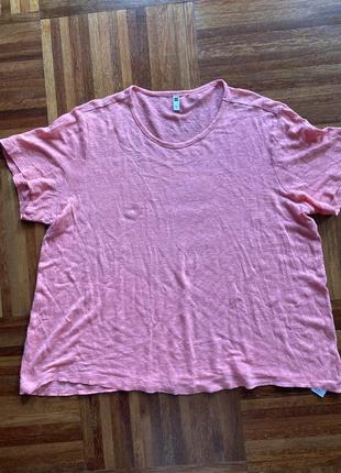 Футболка лён трикотаж