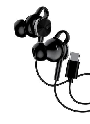 Навушники walker h715 з роз'ємом type-c black