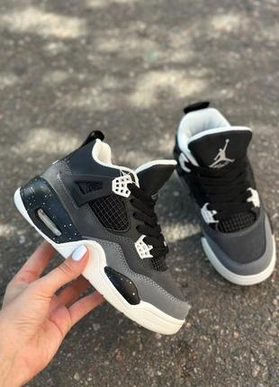 Кроссовки gfb кожаные серые