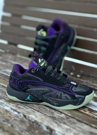 Мужские кроссовки air jordan luka 2 black/purple