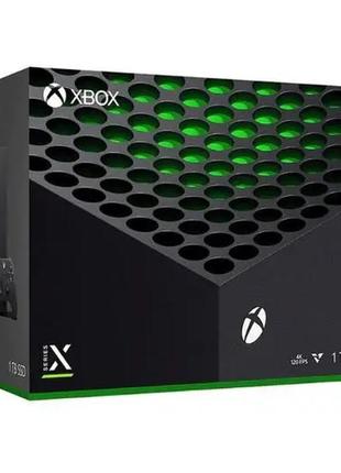 Стаціонарна ігрова приставка microsoft xbox series x 1tb