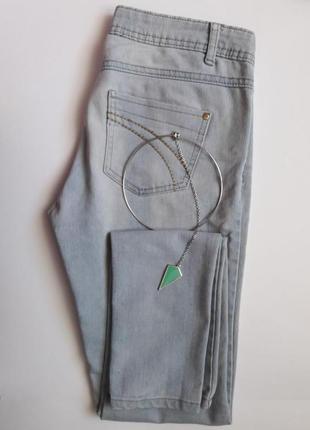 Красивые джинсы скинни, голубые джинсовые брюки denim co5 фото