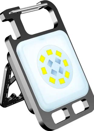 Брелок с led фонариком wanshe с usb зарядкой (500 lm, ip33)