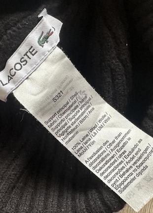 Шапка біні lacoste4 фото