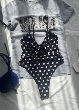 Купальник с вырезом nasty gal