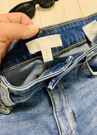 Джинсові шорти fit h&m в розмірі xs-s3 фото