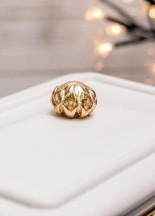 Коробочка шкатулка аксессуар для украшений с позолотой «gold & white»5 фото