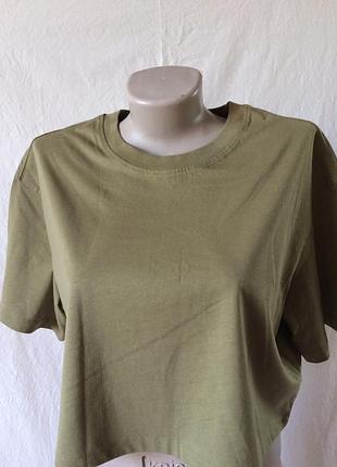 Женская военная хлопковая  футболка