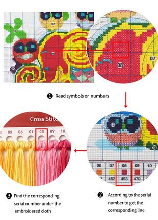 Набір для вишивання за нанесеною на канву схемою "take time to unwind". aida 14ct printed 19*14 см6 фото