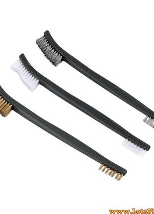 Набор щеток крючков для чистки щетка стальная щетка латунная щетка нейлоновая для...