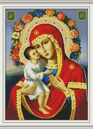 Набір для вишивання за нанесеною на канву схемою "religious figure 9". aida 14ct printed, 41*53 см