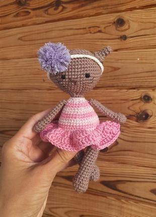 Кошка балерина handmade