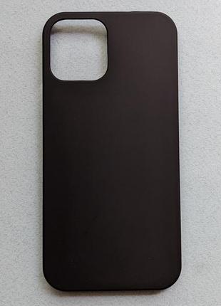 iphone 12 camera blue чохол-накладка (бампер) чорний, пластиковий, матовий