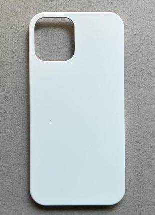 iphone 12 camera blue чохол-накладка (бампер) білий, пластиковий, матовий
