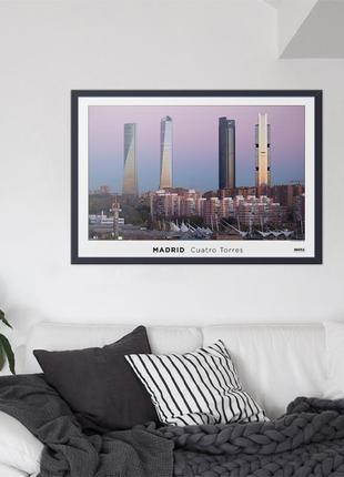 Постер mudra, бизнес кварталы: четыре башни - мадрид2 фото