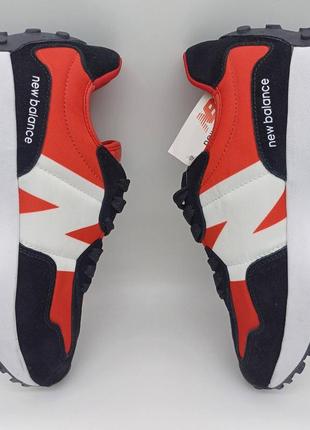 Кросівки new balance червоно-чорні