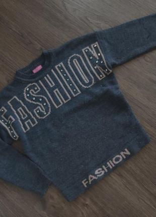 Кофта с надписью "fashion"