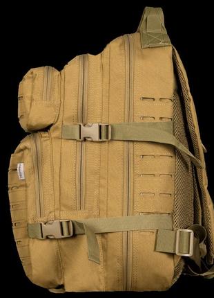 Camotec рюкзак rapid lc койот, тактичний рюкзак 25 л, армійський рюкзак койот, військовий рюкзак похідний4 фото