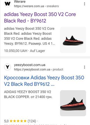 Кросівки adidas yezzy boost 3507 фото