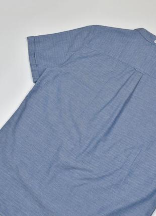 Рубашка тенниска lyle & scott размер xl // сорочка хлопок короткий рукав6 фото