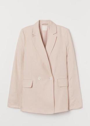 Пиджак пудра от h&m