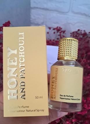 Парфюм очень стойкий, 50 мл honey and patchouli top beauty (как jean paul gaultier - scandal)