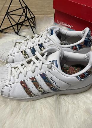 Женские кроссовки adidas superstar 38 (23.5см) оригинал3 фото