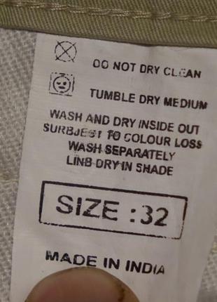 Чудові стильні вузькі штани карго світло оливкового кольору netbasket jeans mahaut індія 32 р. ( маломірять)7 фото