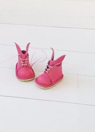 Ботинки для кукол emily antonio juan из натуральной кожи4 фото
