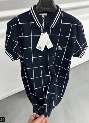 Поло premium качества "lacoste" футболка