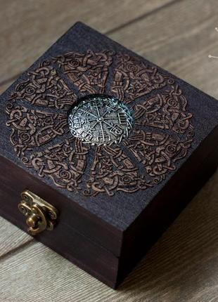 Vegvisir metall small шкатулки