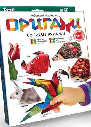 Набір креативної творчості "орігамі", danko toys, op-01-05