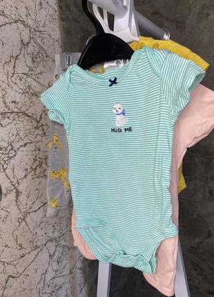 Боді, штани для дівчинки 3-6 міс