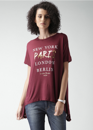 Вискозная французская футболка alcott s/m/l