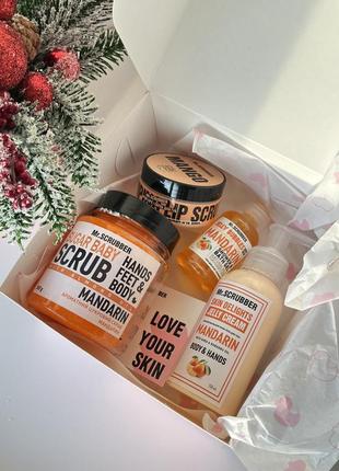 Подарочный набор orange care mr. scrubber