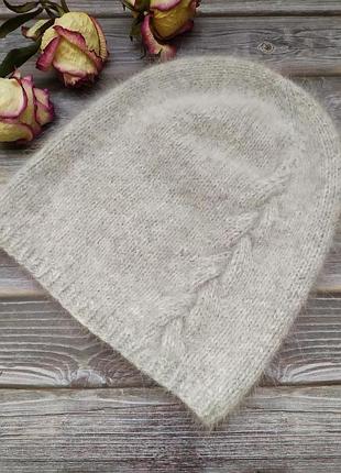 Шапочка серая норка