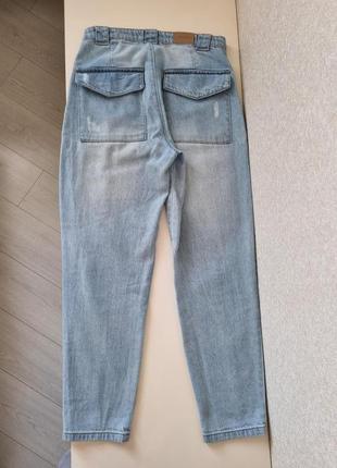 М мягкие летние джинсы испанского бренда mayoral, 162 рост, возраст 14-16 лет2 фото