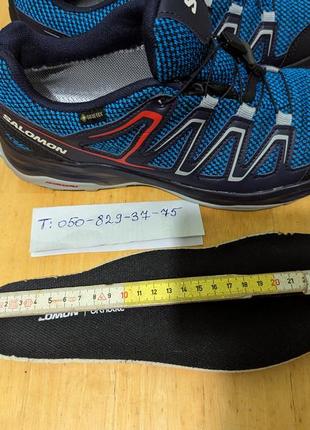 Salomon gore-tex - трекінгові водостійкі кросівки8 фото