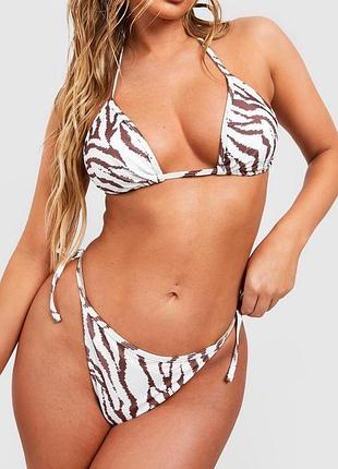 Бікіні низ трикутник tiger tie boohoo розмір 42