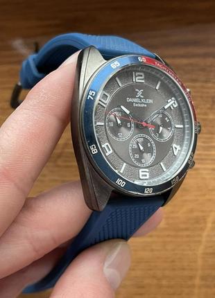 Мужские наручные часы daniel klein exclusive 12145-6 на ремешке белого цвета