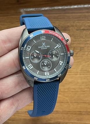 Мужские наручные часы daniel klein exclusive 12145-6 на ремешке белого цвета