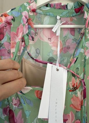 Сукня італійського бренду imperial нова в квітковий принт6 фото