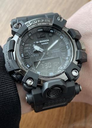 Мужские спортивные часы casio g-shock gwg-2000 черного цвета