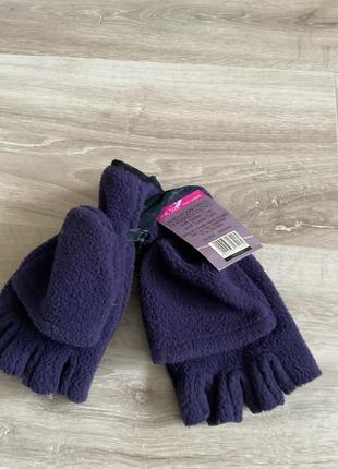 Жіночі флісові рукавиці краги taile unique onesize