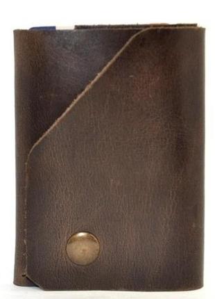 Мужской кожаный кошелек. портмоне.