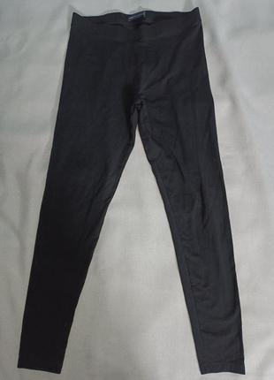 Трикотаж лосины черные m&s collection eu 40/ uk 12
