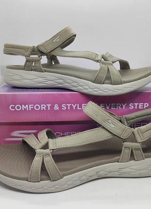 Босоніжки сандалії skechers on the go оригінал