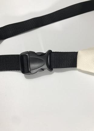 Женская сумка бананка на пояс и через плечо