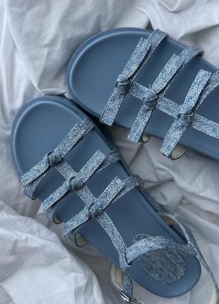 Босоніжки денім