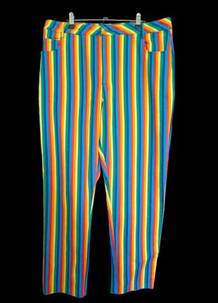 Унисекс брюки mom rainbow stripes от бренда lucy and yak